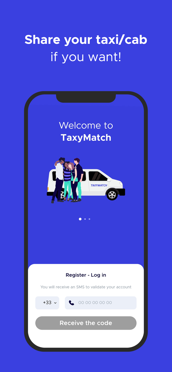 TaxyMatch - Taxi and VTC partagé