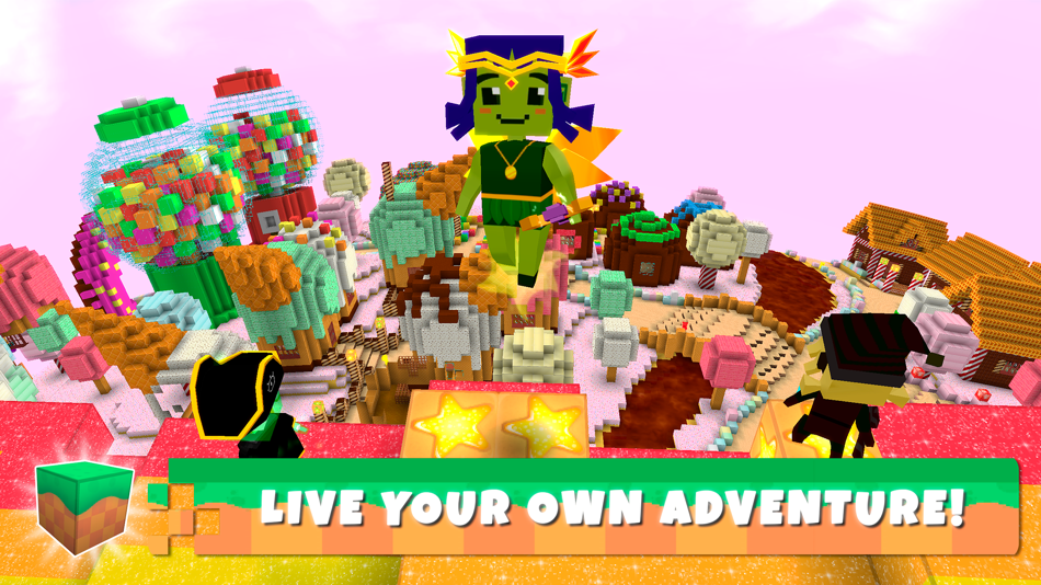 #4. Crafty Lands: Build & Explore (iOS) 由: Afterverse Games