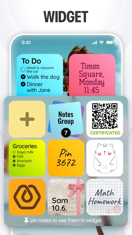 Sticky Notes & Color Widget screenshot-5