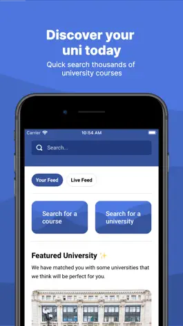 Game screenshot Uni Compare: Degree Courses UK mod apk