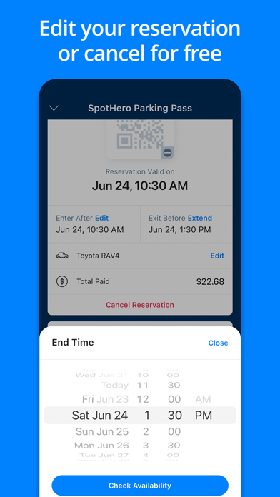 SpotHero: #1 Rated Parking App Screenshot