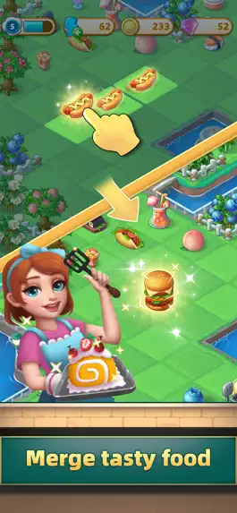 Game screenshot Merge Tasty - Food Puzzle mod apk