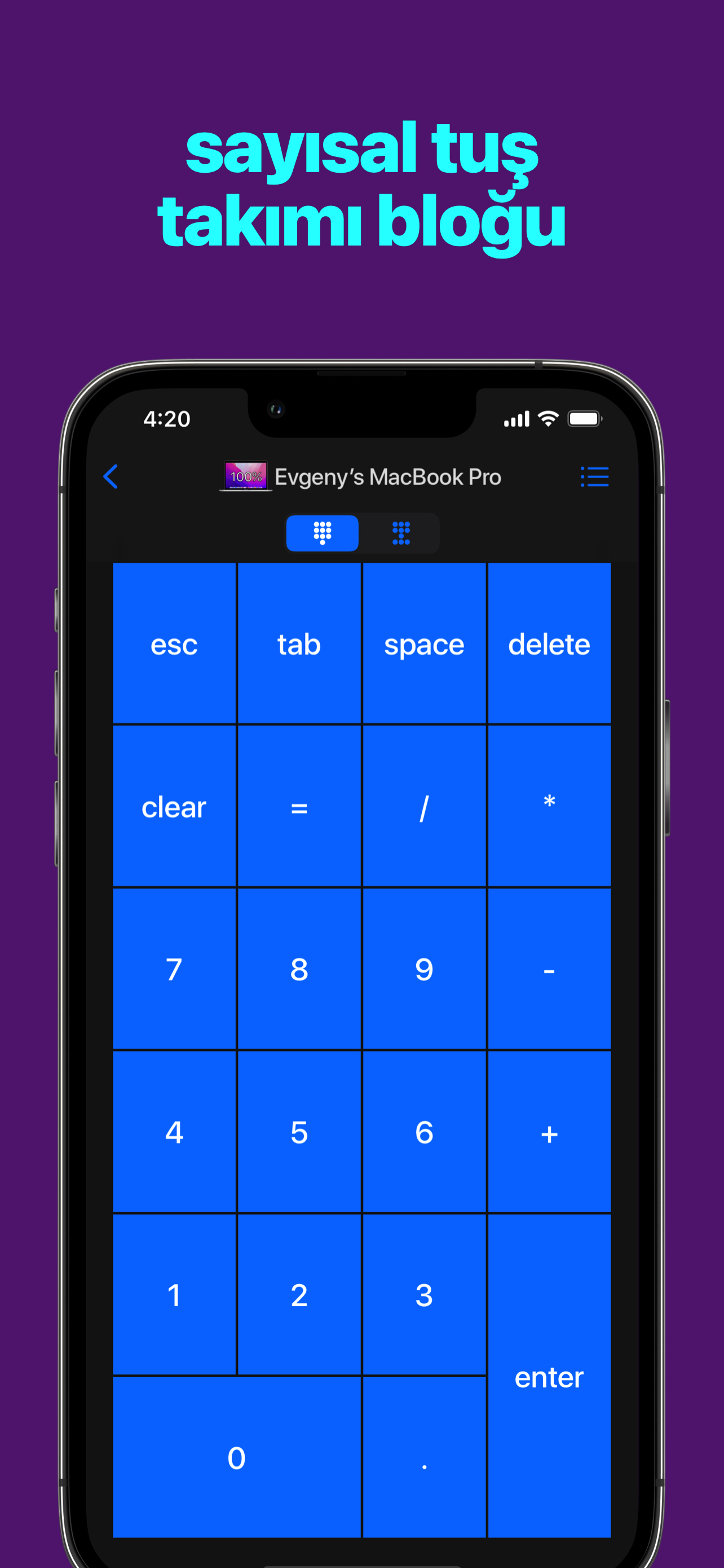 Remote KeyPad and NumPad Pro
