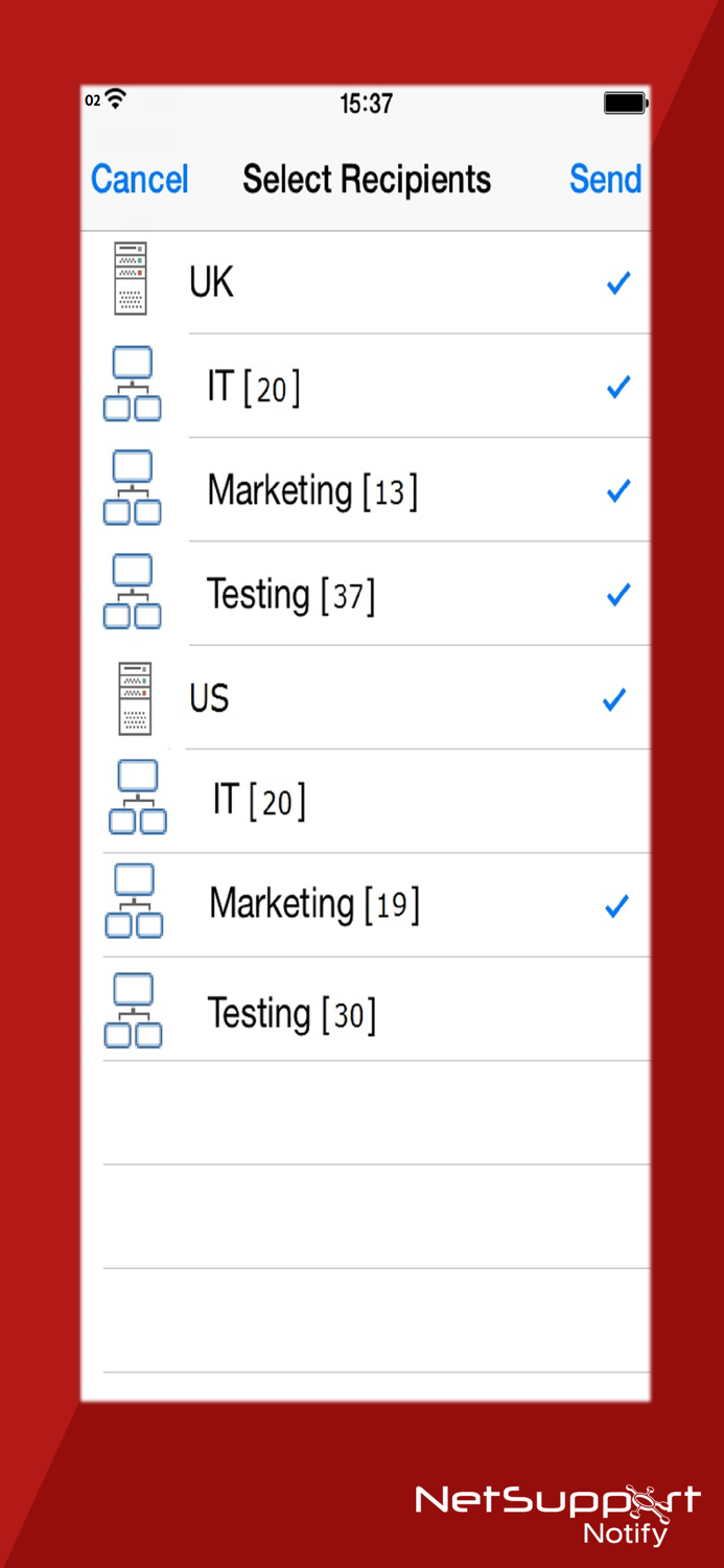 NetSupport Notify Console