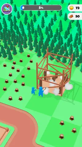 Game screenshot Join Lumberjack: Craft & Build apk