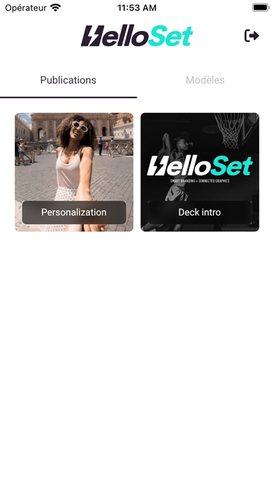 HelloSet Screenshot