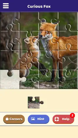 Game screenshot Curious Fox Puzzle apk
