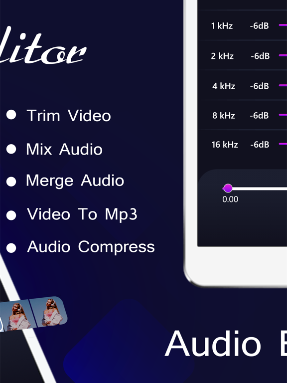 Screenshot #5 pour Audio Editor, Mixer& Converter