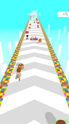 Game screenshot Fat Baby Race apk