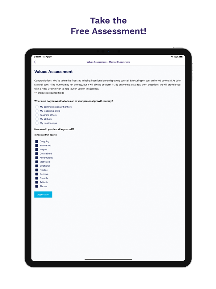 Maxwell Leadership App