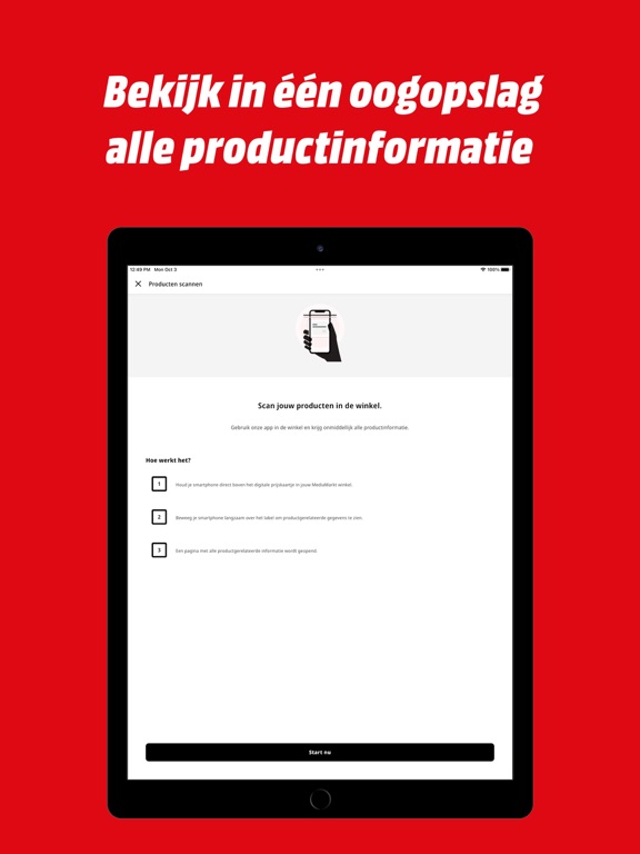 MediaMarkt Nederland iPad app afbeelding 3
