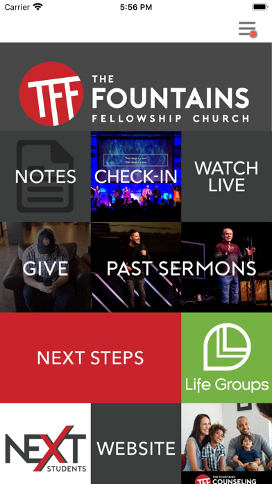 The Fountains Fellowship Screenshot