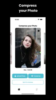 photo compression iphone screenshot 1