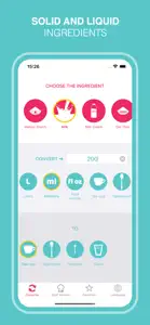 KitCon - Culinary converter screenshot #2 for iPhone
