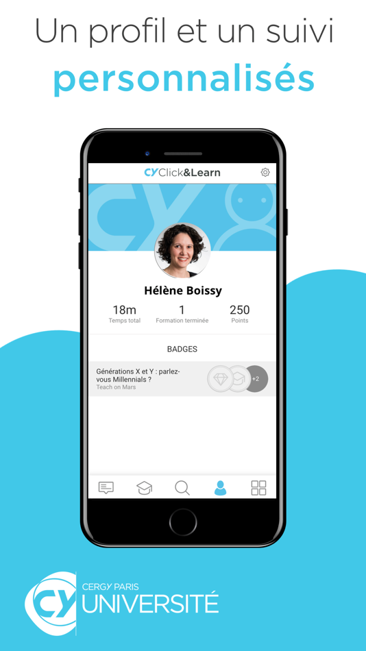 #2. CYClick&Learn (iOS) 由: CY CERGY PARIS UNIVERSITE