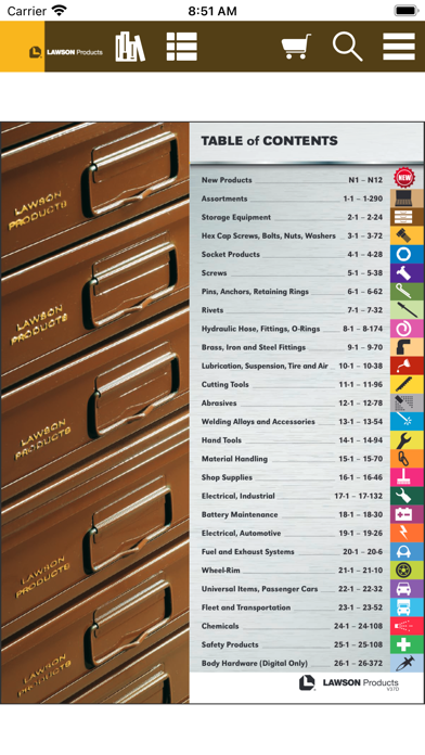 Lawson Products Screenshot