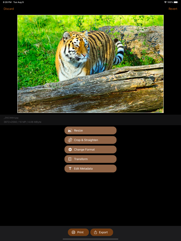 Image resizer, converter iSize screenshot 2