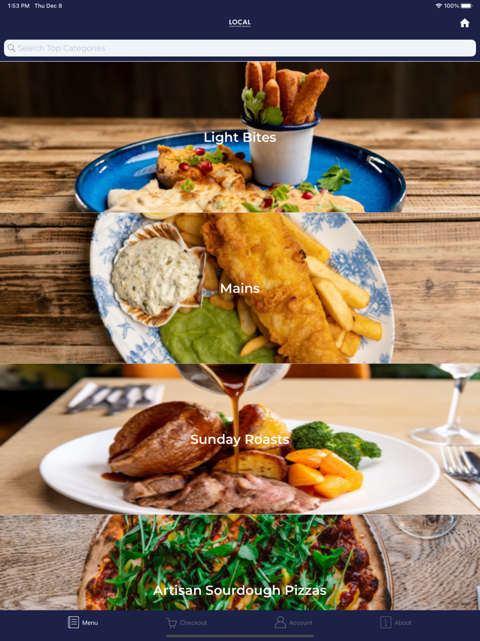 LOCAL Food and drink delivered