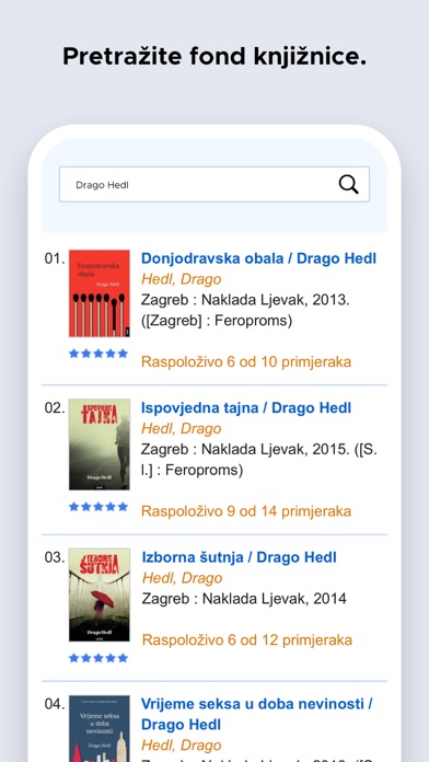 Gradska knjižnica Kaštela Screenshot