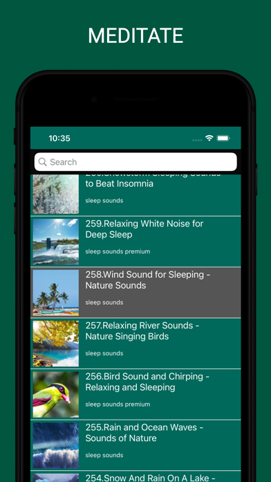 Nature Sounds! Screenshot