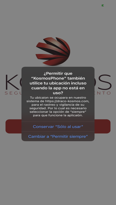 Kosmos-Phone Screenshot