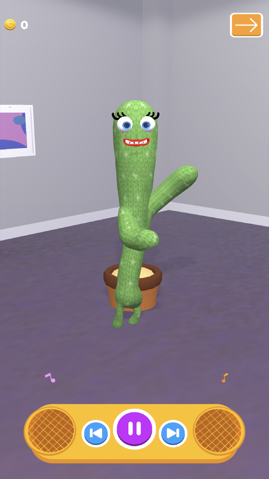 #5. Talking Cactus (iOS) Podle: CN Studio