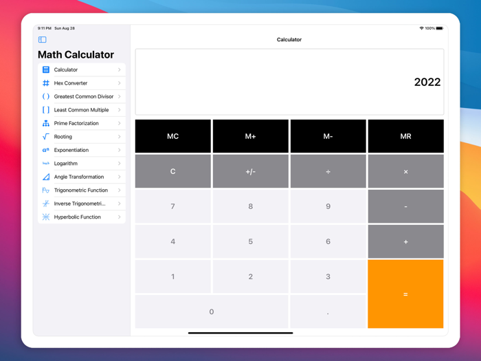 Math Calculator 2022