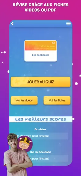 Game screenshot Kifschool : Réviser c'est cool mod apk