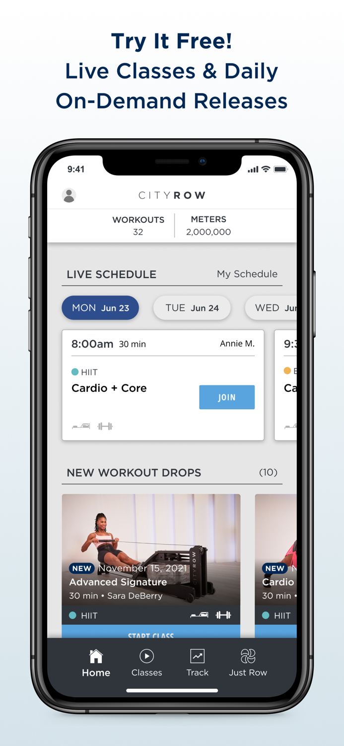 CITYROW at home fitness