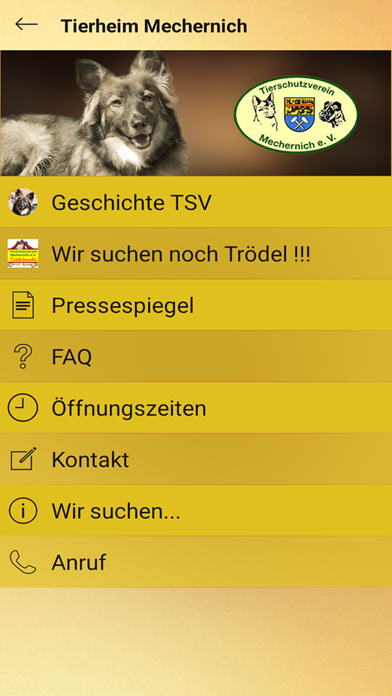 TSV Mechernich e.V. Screenshot