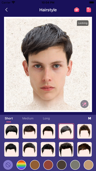 Hair Editor-Hair Color Changer Screenshot