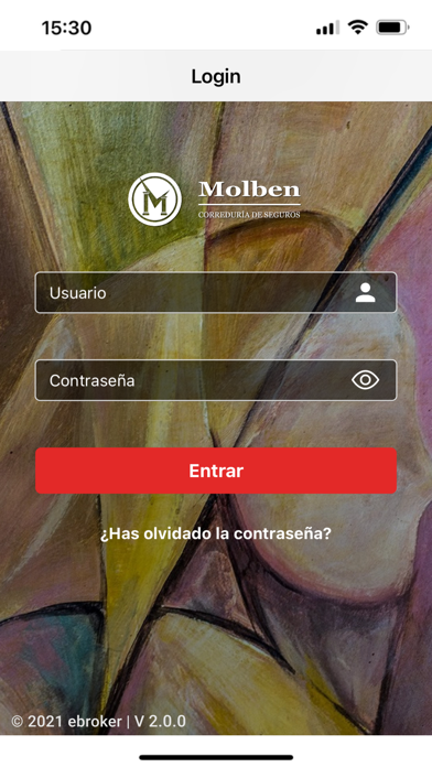Molben Correduría de Seguros Screenshot