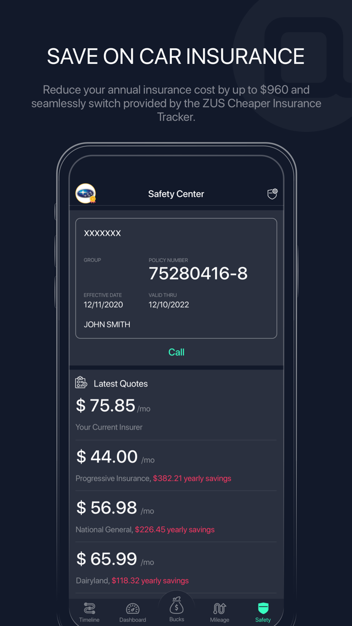 ZUS - Save Car Expenses