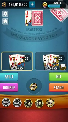 Game screenshot Blackjack 21: Pro Blackjackist apk