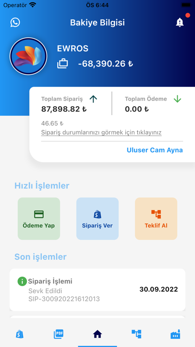 Uluser Cam Ayna Screenshot