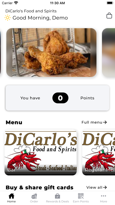 DiCarlo's Food and Spirits Screenshot