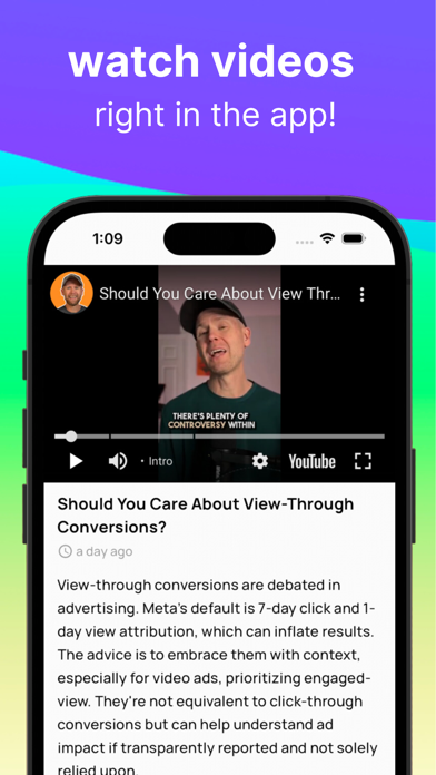 Swipe Insight iPhone screenshot 4 - Business app