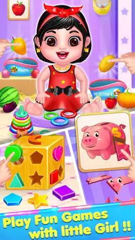 Game screenshot Cute Girl Daycare & Dress up 2 apk