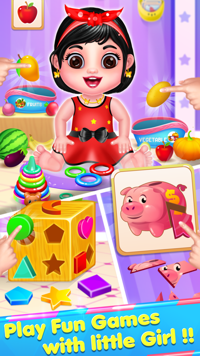 Cute Girl Daycare & Dress up 2 Screenshot
