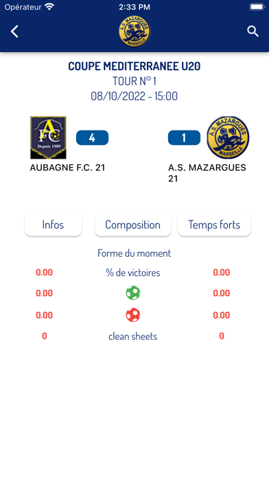 AS Mazargues Screenshot