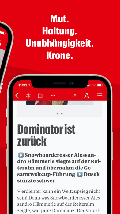 Krone ePaper Screenshot