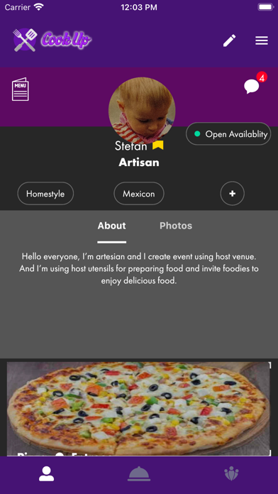 Cook-up Screenshot
