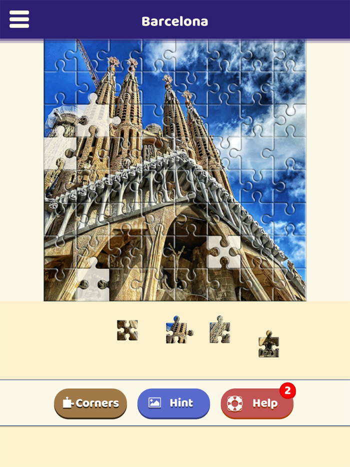 Barcelona Sightseeing Puzzle