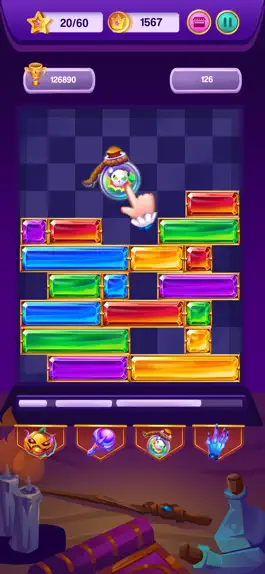 Game screenshot Jewel Sliding Brick Classic apk