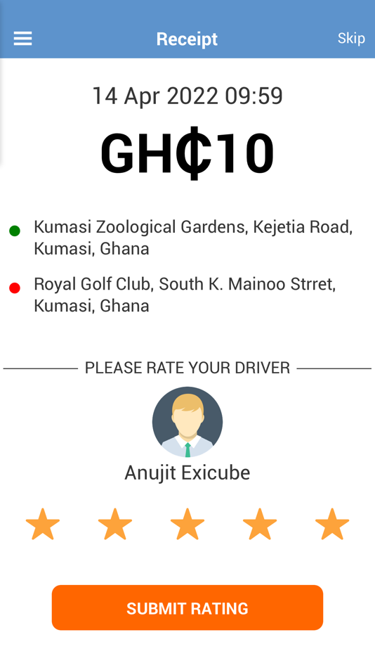 #8. Quick Cab GH (iOS) 由: Prince Andrew Livingstone Zutah