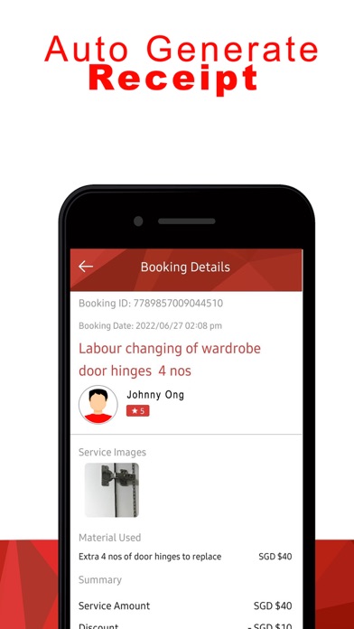 HELP LAH - Hire Service Screenshot
