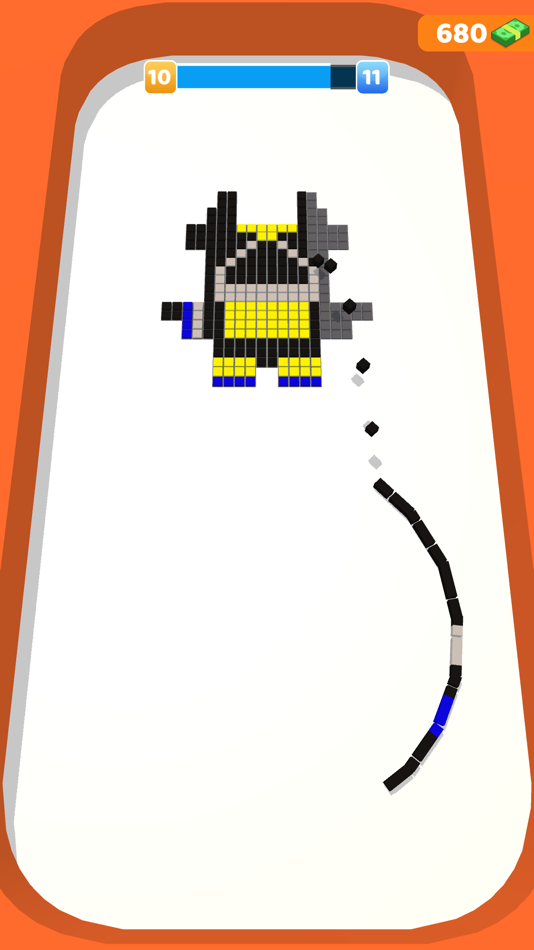 #10. Push Fill (iOS) Podle: ozan akbaba