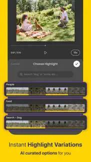 hilite: smart video trimmer iphone screenshot 2