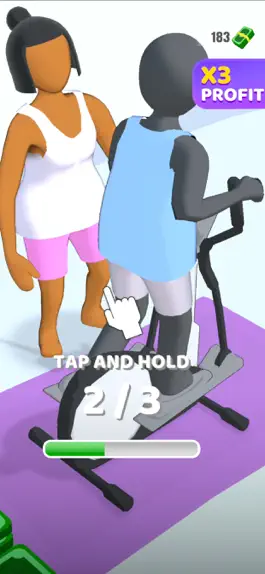 Game screenshot Фитнес клуб 3D hack