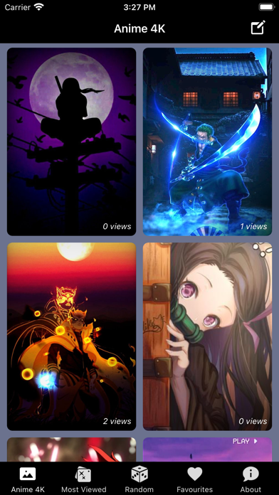 Anime Wallpaper Otaku HD Screenshot